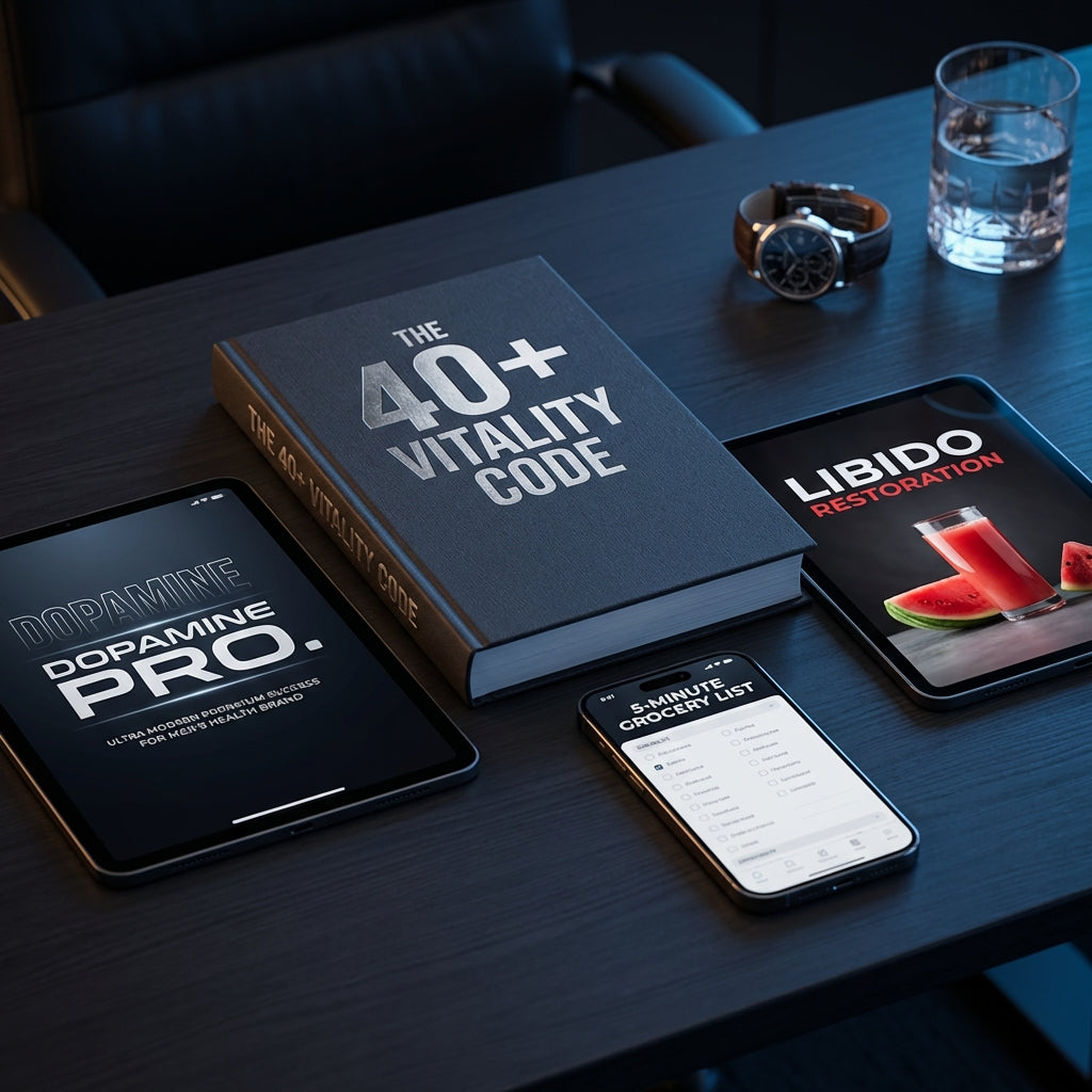 The 2026 Vitality Bundle: Elite Bio-Hormonal Reset for Men 40+